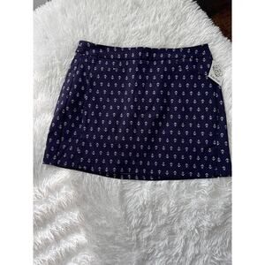 NWT KATE PARK Skort Navi Stretch Blue Golf Women Sz S NWT